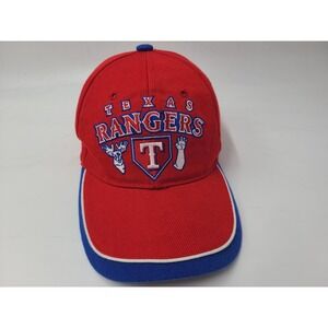 Texas Rangers 2010 League Champions FS Southwest Adjustable Hat Cap SGA MLB Red